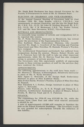 Annual Report 1934-35 (Page 8)