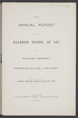 Annual Report 1890-91 (Page 1)