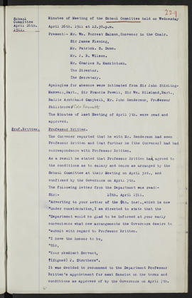 Minutes, May 1909-Jun 1911 (Page 229, Version 1)
