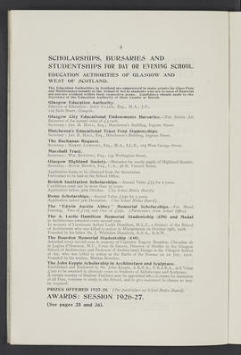 General prospectus 1927-1928 (Page 8)