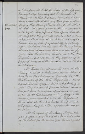 Minutes, Apr 1854-Mar 1882 (Page 70, Version 1)