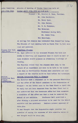 Minutes, Jun 1914-Jul 1916 (Page 154, Version 1)