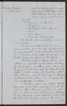 Minutes, Apr 1854-Mar 1882 (Page 106, Version 1)