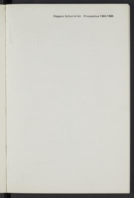 General prospectus 1964-1965 (Page 1)