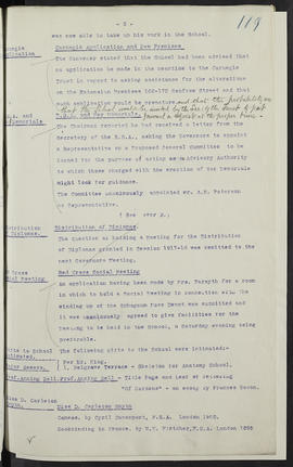 Minutes, Oct 1916-Jun 1920 (Page 119, Version 1)