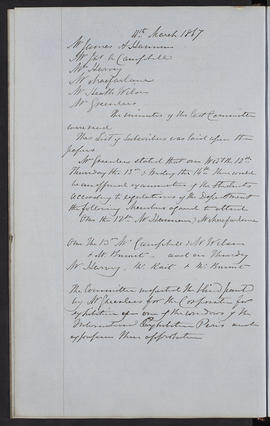 Minutes, Apr 1854-Mar 1882 (Page 62, Version 2)