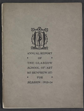 Annual Report 1913-14 (Front cover, Version 1)