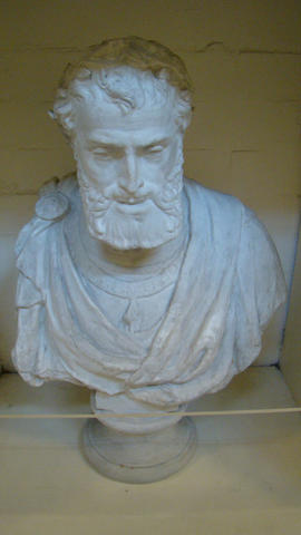 Plaster cast of Aristotle