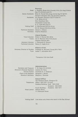 General prospectus 1970-1971 (Page 15)