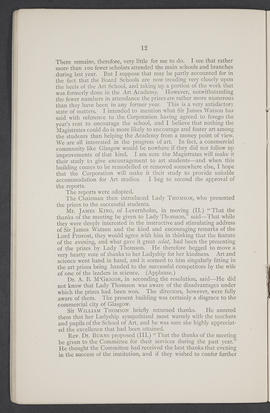 Annual Report 1883-84 (Page 12)