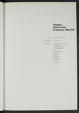 General prospectus 1996-1997 (Flyleaf, Page 7)
