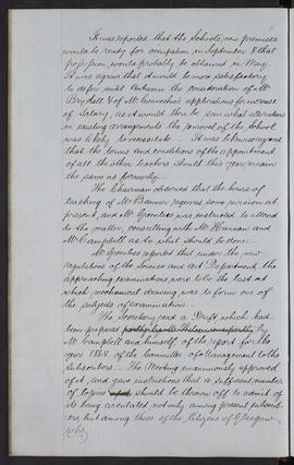 Minutes, Apr 1854-Mar 1882 (Page 73, Version 2)