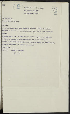 Minutes, Oct 1916-Jun 1920 (Page 112C, Version 1)