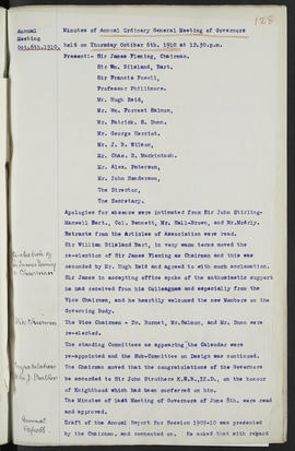 Minutes, May 1909-Jun 1911 (Page 128, Version 1)