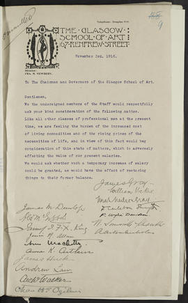 Minutes, Oct 1916-Jun 1920 (Page 9, Version 1)