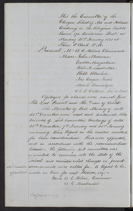 Minutes, Apr 1854-Mar 1882 (Page 150, Version 2)