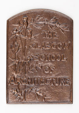 Glasgow School of Architecture medal (Version 1)