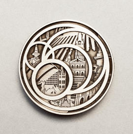 Glasgow Commonwealth Games athletes' medal