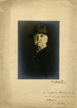 Portrait photograph of Francis H. Newbery