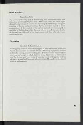General prospectus 1961-62 (Page 29)