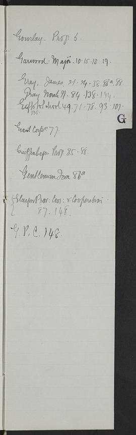 Minutes, Mar 1913-Jun 1914 (Index, Page 7, Version 1)