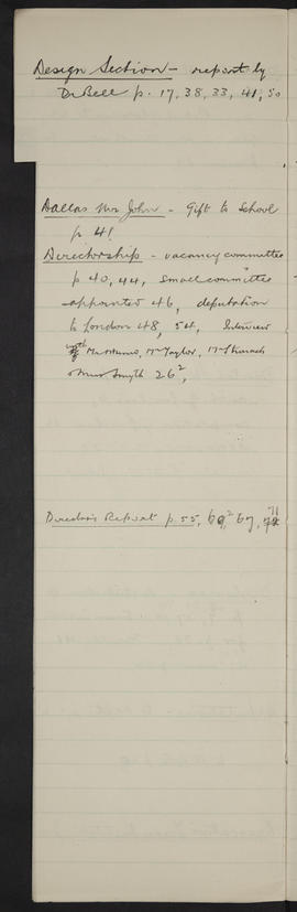 Minutes, Oct 1931-May 1934 (Index, Page 4, Version 2)