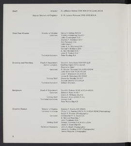 General prospectus 1972-1973 (Page 8)
