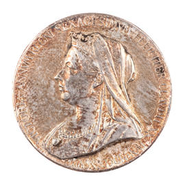 Queen Victoria Diamond Jubilee medal (Version 2)