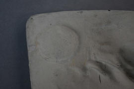 Plaster cast of acanthus leaf fragment (Version 3)