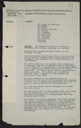 Minutes, Oct 1931-May 1934 (Page 31, Version 1)