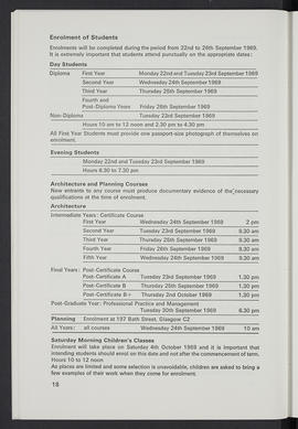 General prospectus 1969-1970 (Page 18)