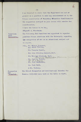 Minutes, May 1909-Jun 1911 (Page 6, Version 1)