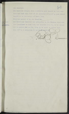 Minutes, Oct 1916-Jun 1920 (Page 40, Version 1)