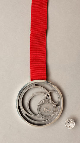 Glasgow Commonwealth Games silver medal (Version 3)