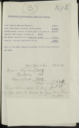 Minutes, Oct 1916-Jun 1920 (Page 147B, Version 1)