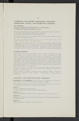 General prospectus 1913-1914 (Page 29)