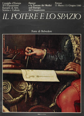 Poster for exhibition 'Il Potere e lo Spazio', Italy