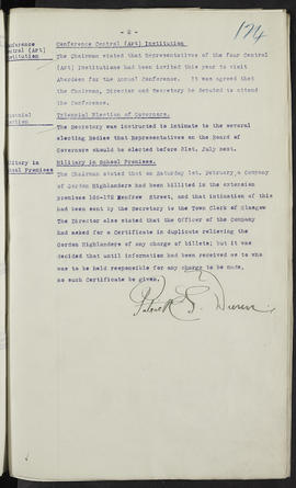 Minutes, Oct 1916-Jun 1920 (Page 124, Version 1)