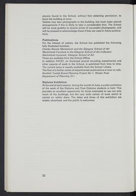 General prospectus 1968-1969 (Page 32)