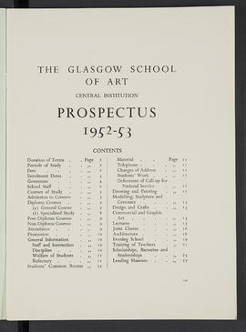 General prospectus 1952-3 (Page 1)