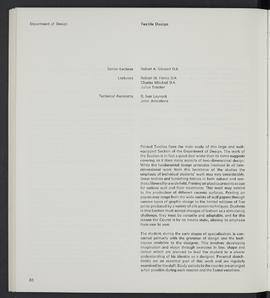 General prospectus 1972-1973 (Page 80)