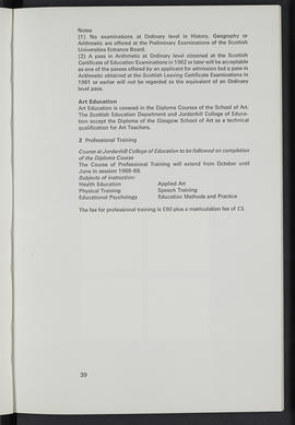 General prospectus 1968-1969 (Page 39)