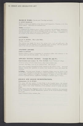 General prospectus 1916-1917 (Page 42)