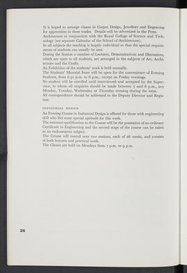 General prospectus 1961-62 (Page 36)