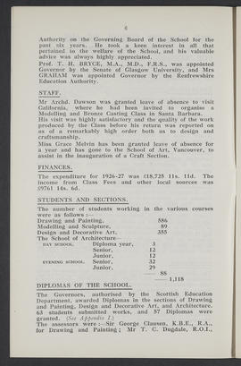 Annual Report 1926-27 (Page 6)