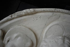 Plaster cast of Virgin and Child roundel (Version 3)