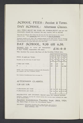 General prospectus 1924-25 (Page 6)