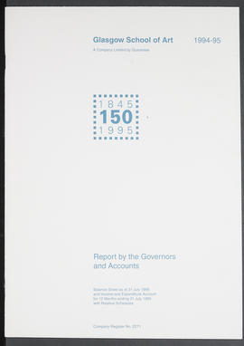 Annual Report 1994-95 (Front cover, Version 1)