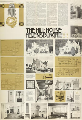 Broadsheet Poster of The Hill House, Helensburgh