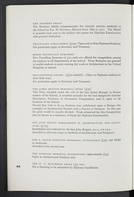 General prospectus 1961-62 (Page 44)